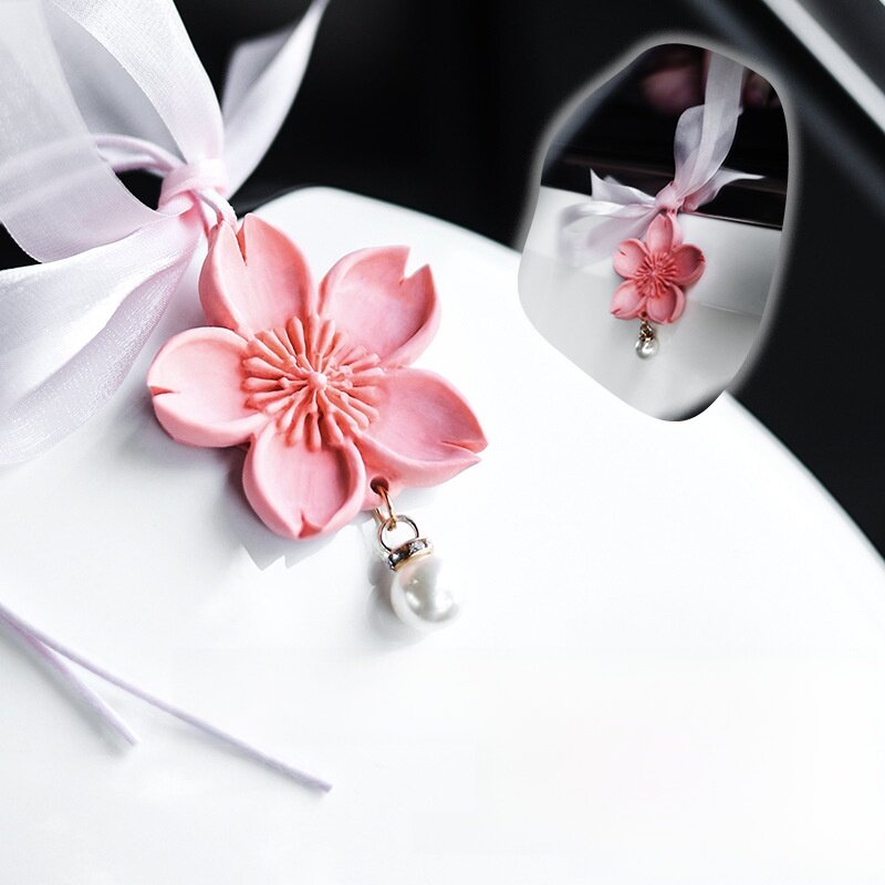 桜の香り・石膏製・香りのサシェ｜車用・家庭用・クローゼット用・新年の贈り物・空気清浄・インテリア小物|undefined