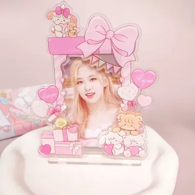 【推し活】アクリルフレーム｜アクスタケース・写真立て・ポラロイド・トレカ用・展示スタンド・猫・かわいい