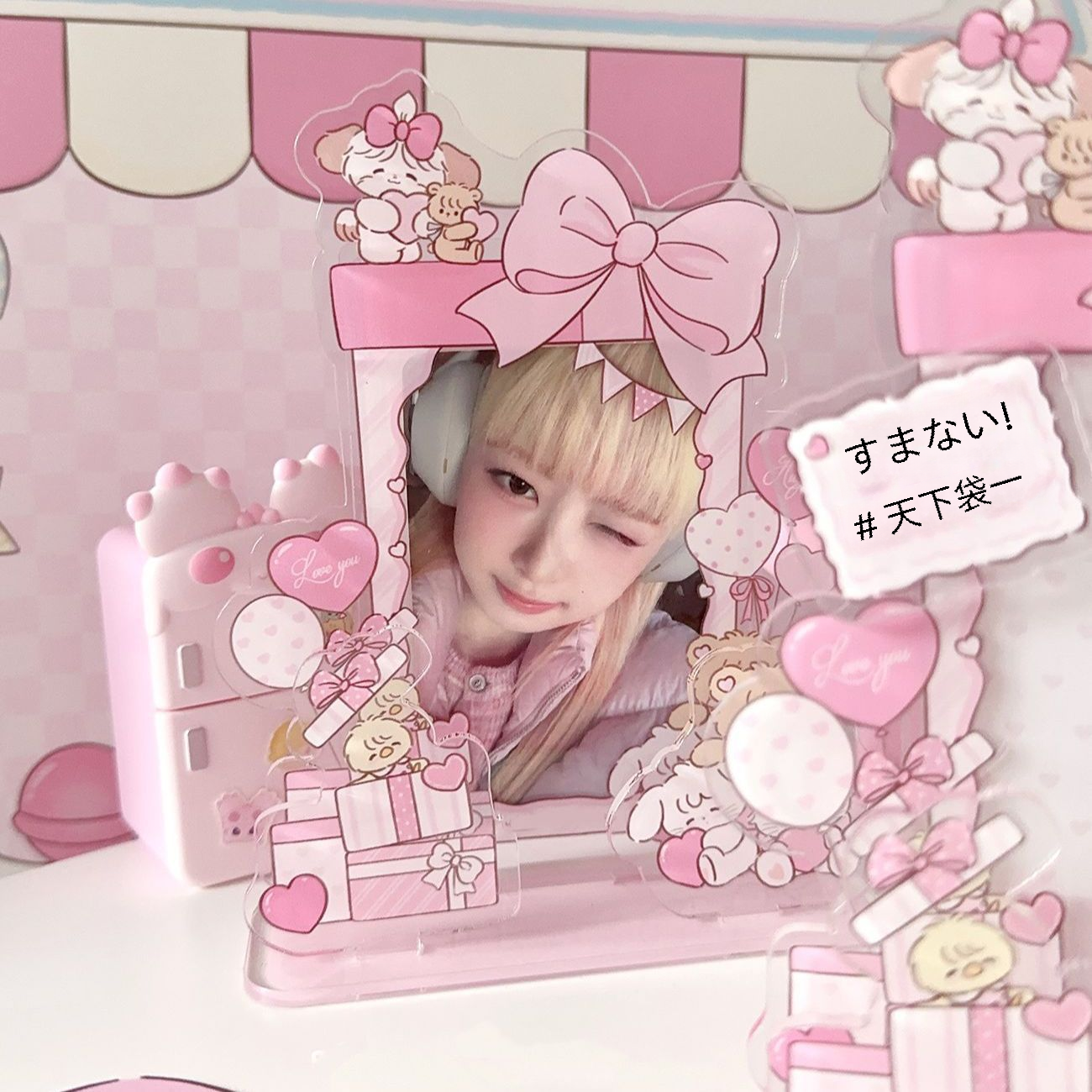 【推し活】アクリルフレーム｜アクスタケース・写真立て・ポラロイド・トレカ用・展示スタンド・猫・かわいい|undefined