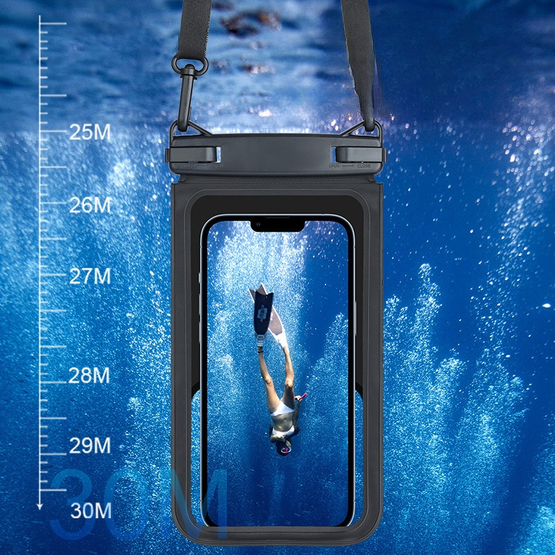 防水スマホケース｜水中撮影・アウトドア・泳ぐ・ラフティング・2台収納可能・便利|undefined