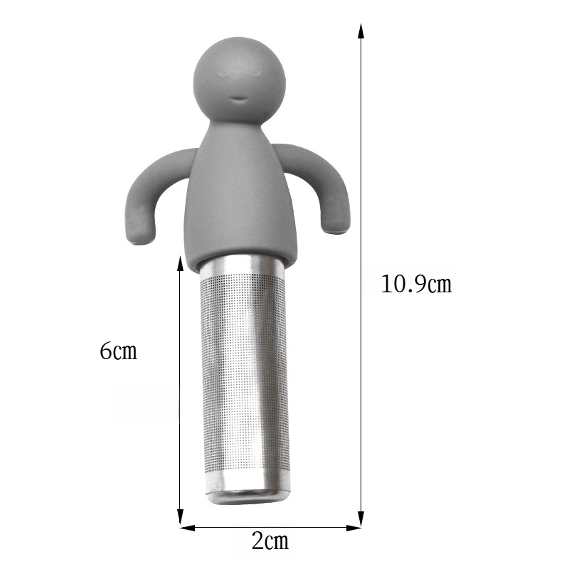 お茶フィルター｜ステンレス製・おしゃれ・ティーインフューザー・かわいい・シリコン製・ハーブティー|undefined