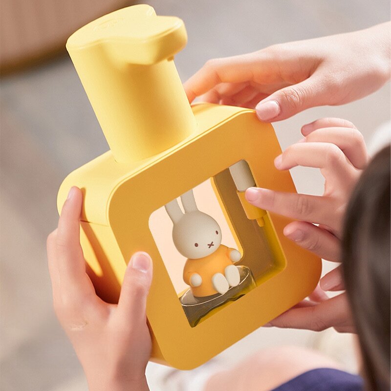 ミッフィー正規品・洗手液ディスペンサー｜自動感知・壁掛け式・子供用・かわいい|undefined