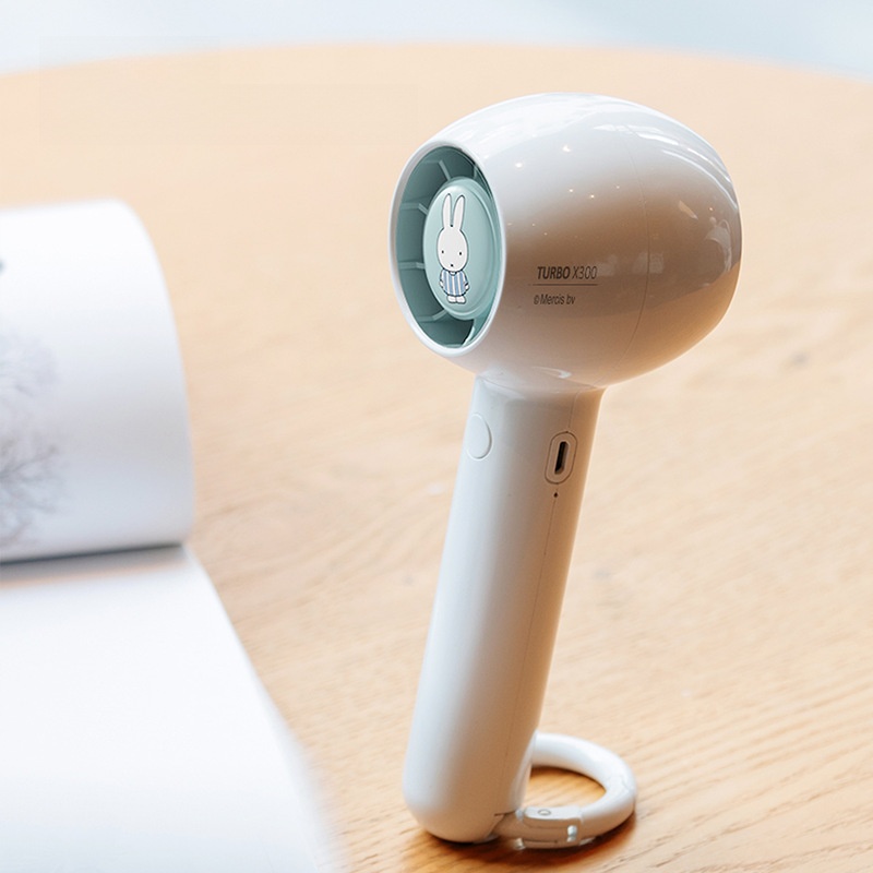 ミッフィー正規品・ハンディファン｜充電式・ミニサイズ・デスク用・持ち運び便利・強力風力|undefined