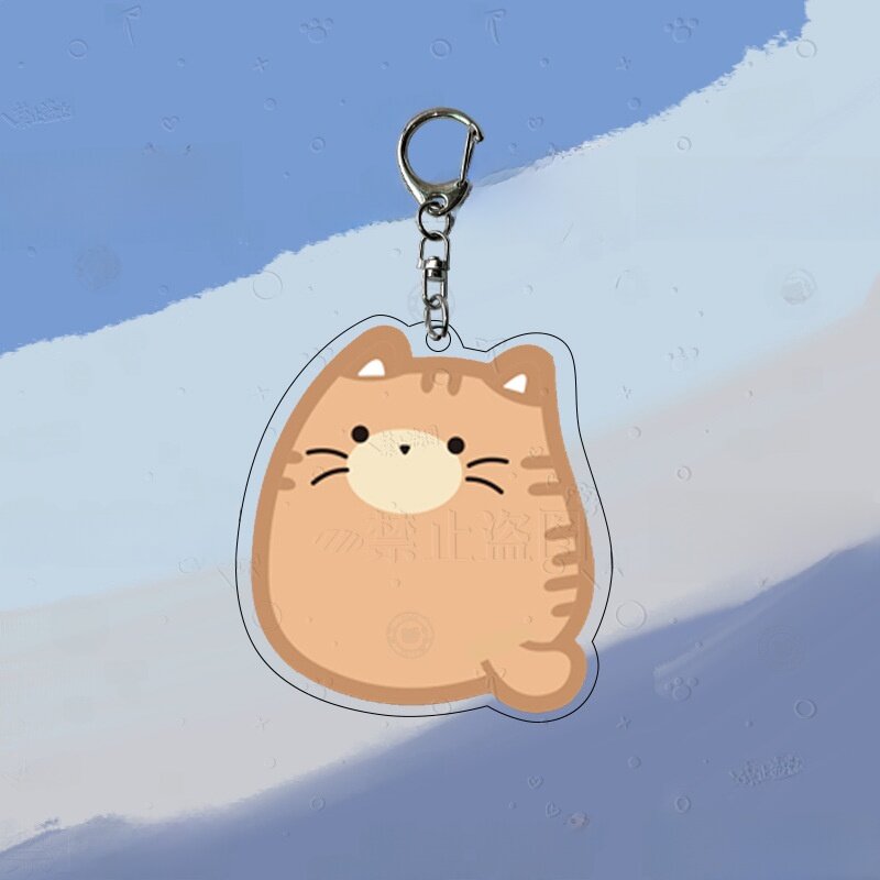 かわいい・猫・アクリルキーホルダー｜アニメ・バックパック・デコレーション・マスコット・キーチェーン・おしゃれ・癒し系|undefined