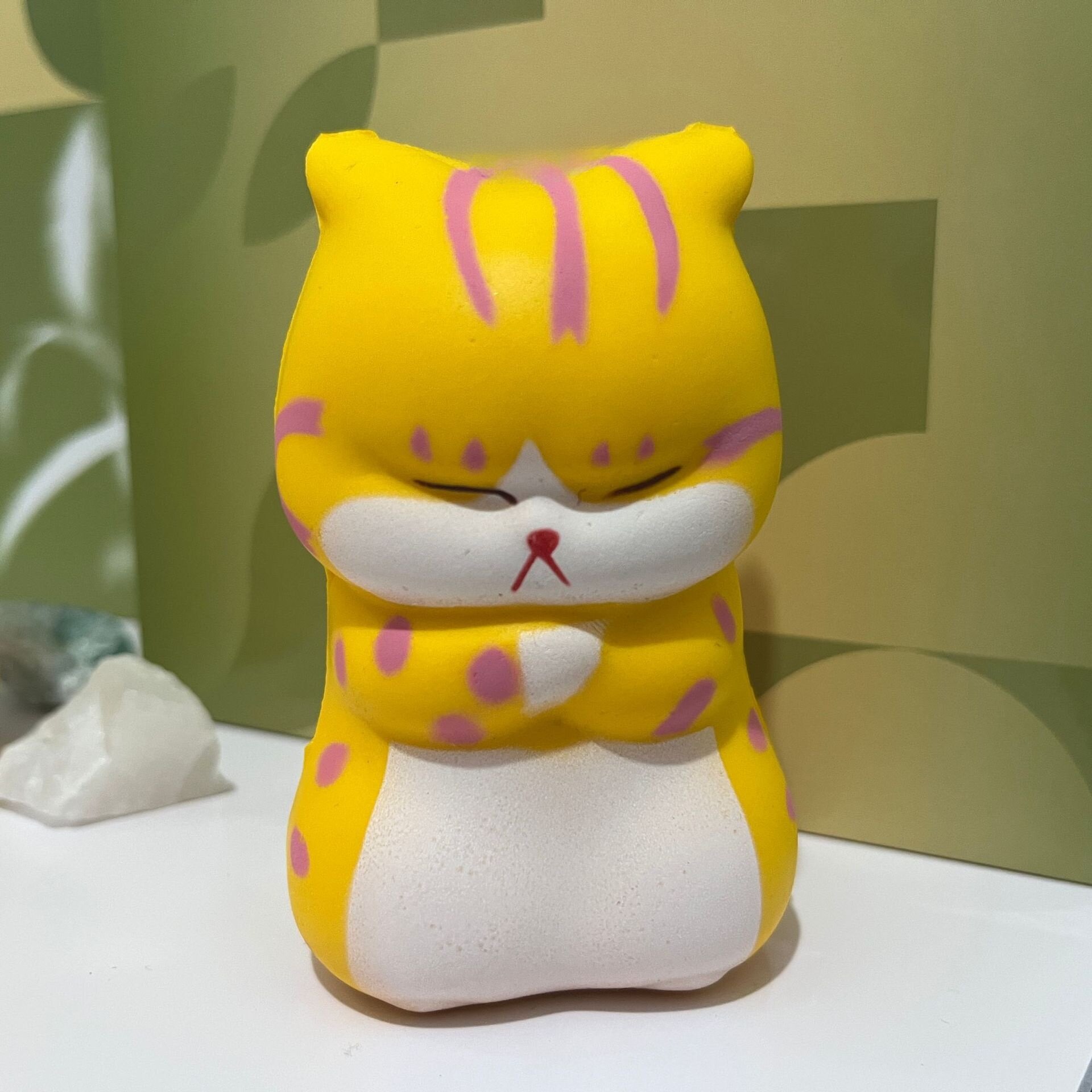 顔を隠す猫・ストレス解消｜PU素材・スローバウンス・おもちゃ・かわいい・カートゥーン・発散おもちゃ・人気商品|undefined
