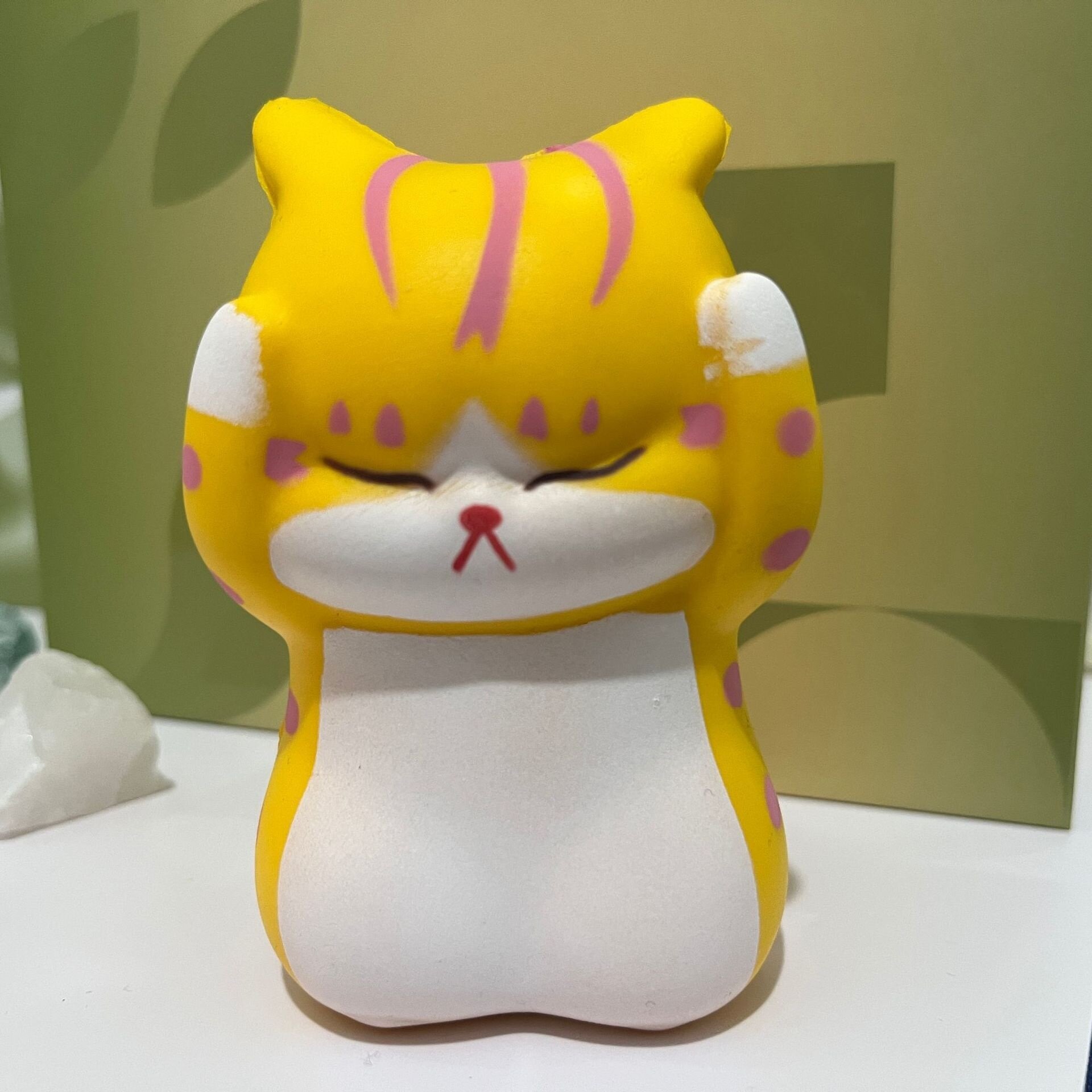 顔を隠す猫・ストレス解消｜PU素材・スローバウンス・おもちゃ・かわいい・カートゥーン・発散おもちゃ・人気商品|undefined
