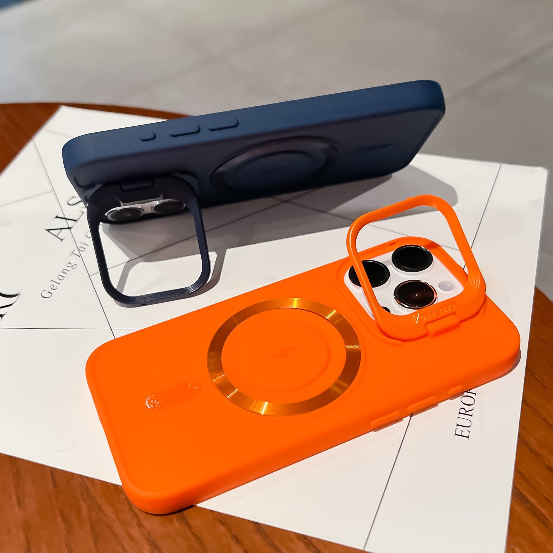スマホケース｜iPhone16ProMax対応・マグネット吸着・スタンド・ソフト・ケース・iPhone15/14/13用|undefined