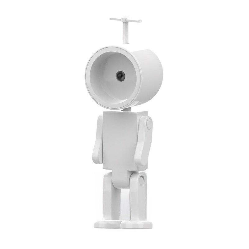 ナイトライト｜マグネット吸着・LEDミニロボット・電池付き・ブックライト・デスク用・木製・インテリアライト・雰囲気作り|undefined
