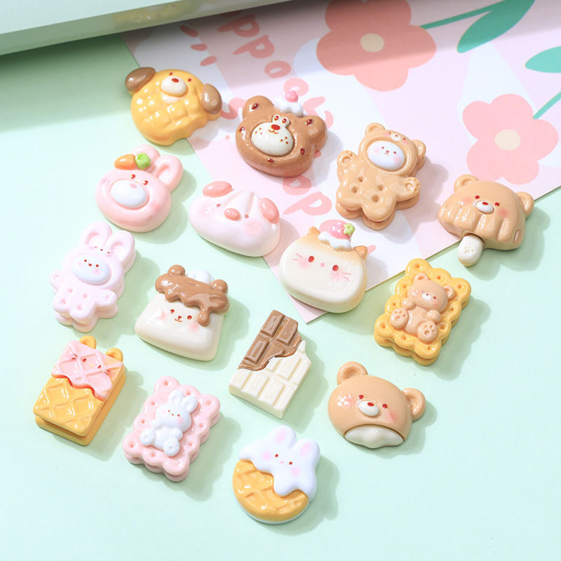 「10個入り」DIYパーツ｜リアル・レジン・DIY・文房具・ヘアアクセサリー・デコレーション|undefined