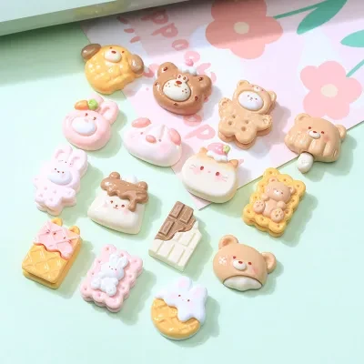 「10個入り」DIYパーツ｜リアル・レジン・DIY・文房具・ヘアアクセサリー・デコレーション