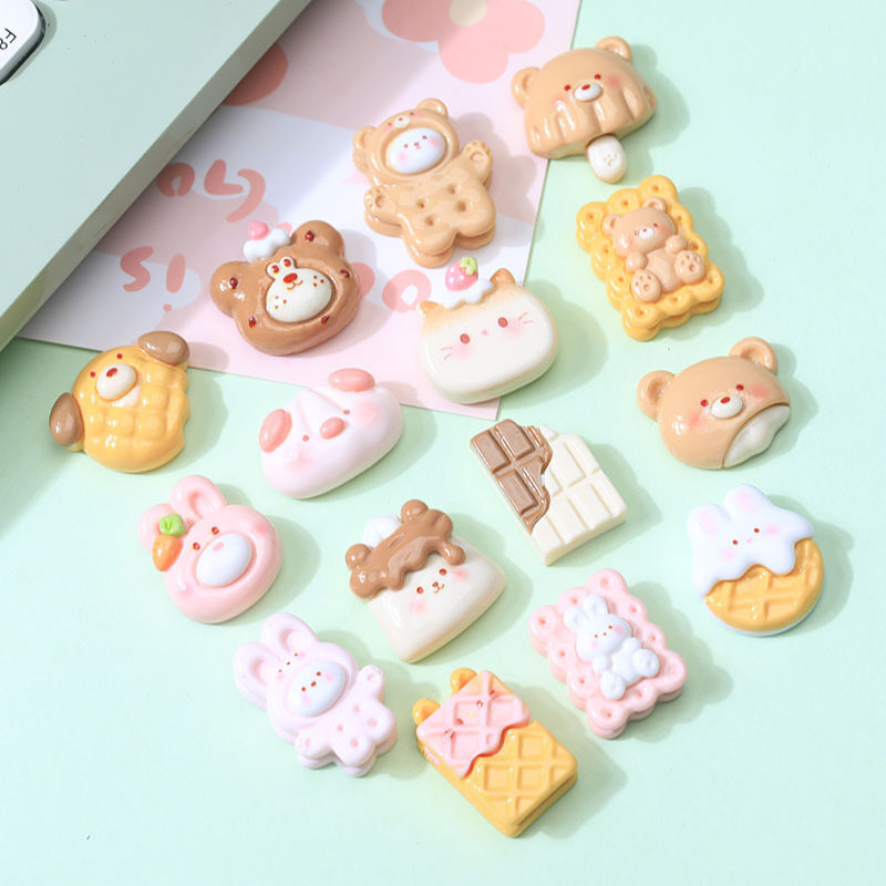 「10個入り」DIYパーツ｜リアル・レジン・DIY・文房具・ヘアアクセサリー・デコレーション|undefined