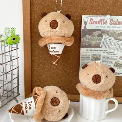 キーホルダー｜かわいい・スイーツコーン・カピバラ・ぬいぐるみ・おもちゃ・バックパック・マスコット・かわいいデザイン