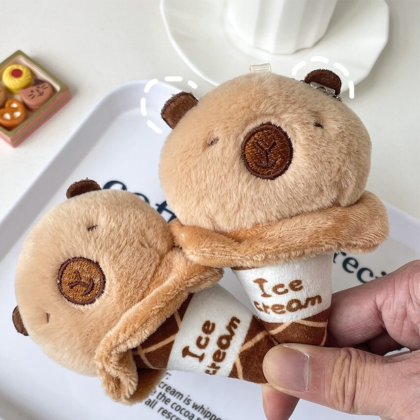 キーホルダー｜かわいい・スイーツコーン・カピバラ・ぬいぐるみ・おもちゃ・バックパック・マスコット・かわいいデザイン|undefined