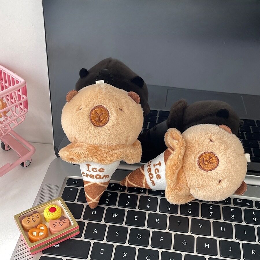 キーホルダー｜かわいい・スイーツコーン・カピバラ・ぬいぐるみ・おもちゃ・バックパック・マスコット・かわいいデザイン|undefined