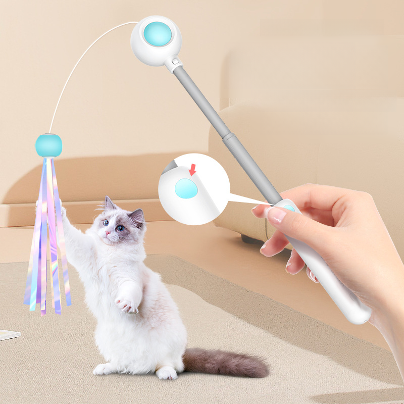 猫じゃらし｜羽根・鈴・交換可能・キャットミント追加可・ペット用品・子猫用・おもちゃ・自分で楽しむ|undefined