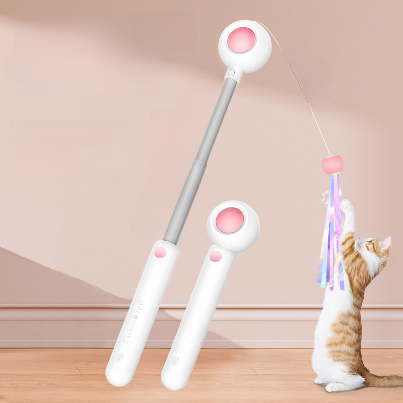 猫じゃらし｜羽根・鈴・交換可能・キャットミント追加可・ペット用品・子猫用・おもちゃ・自分で楽しむ|undefined