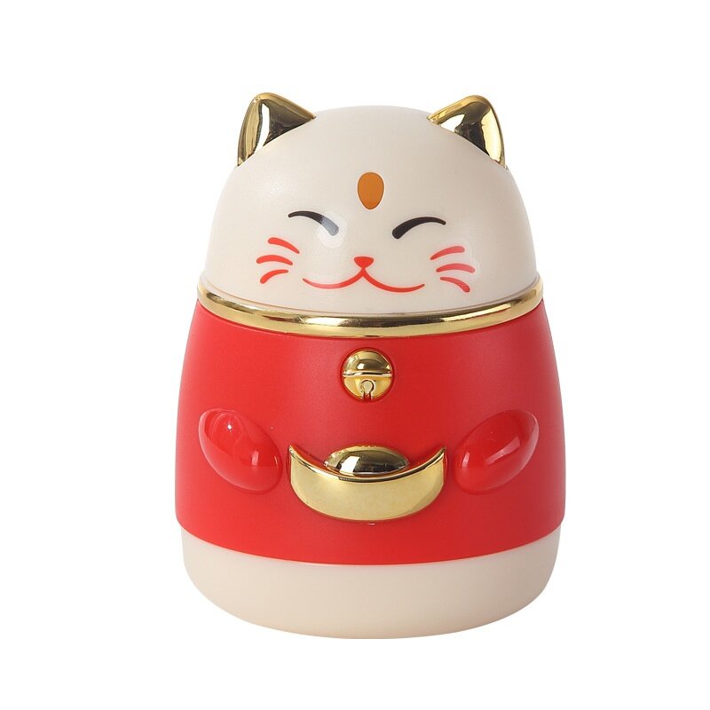 爪楊枝入れ｜新年・招き猫・プッシュ式・爪楊枝ケース・リビング・高デザイン・自動ポップアップ・カートゥーン|undefined