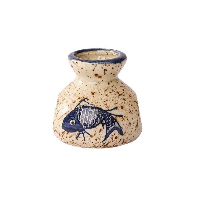 爪楊枝入れ｜陶器製・かわいい・和風・シンプル・便利・綿棒収納ボックス・個性的・テーブル飾り|undefined