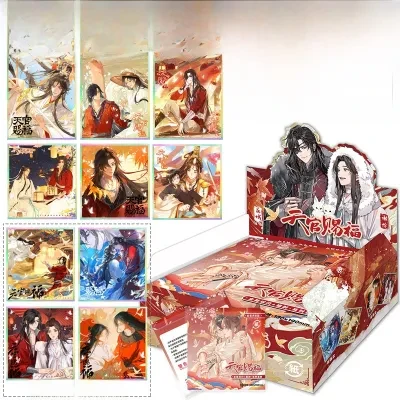 ダブルフラッシュ・レーザー色紙・ブラインドボックス｜天官・時光代理人・魔道・紙製・色紙・グッズ・ブラインド抽選