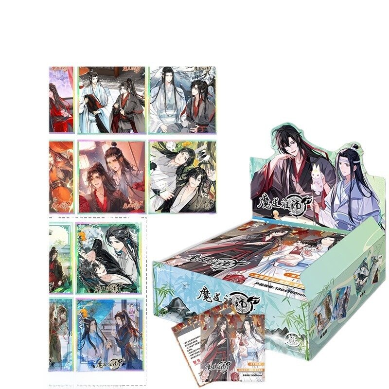 ダブルフラッシュ・レーザー色紙・ブラインドボックス｜天官・時光代理人・魔道・紙製・色紙・グッズ・ブラインド抽選|undefined