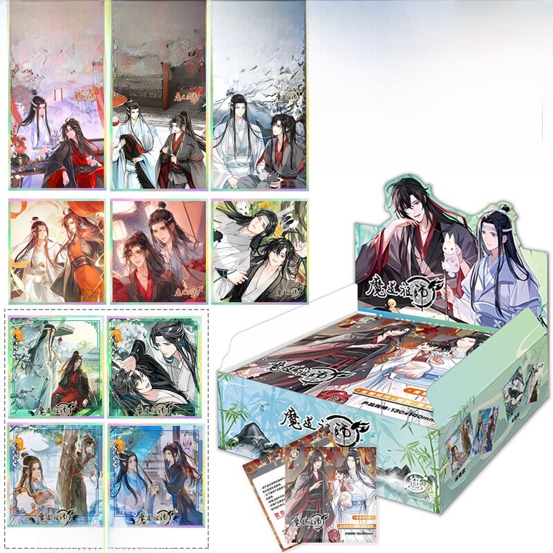 ダブルフラッシュ・レーザー色紙・ブラインドボックス｜天官・時光代理人・魔道・紙製・色紙・グッズ・ブラインド抽選|undefined