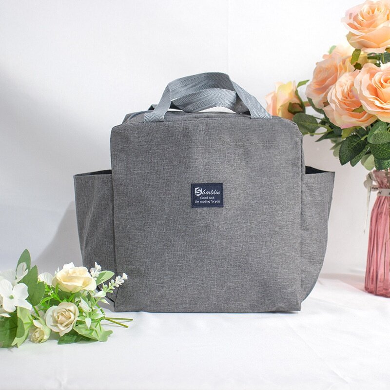 お弁当バッグ｜アルミ箔・厚手・ランチバッグ・ダブルポケット・防水・保温・人気商品|undefined