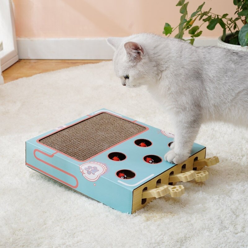 猫おもちゃ｜ネズミ捕り・段ボール・キャットタワー・自遊・インタラクティブ・ストレス解消・猫を楽しませる|undefined