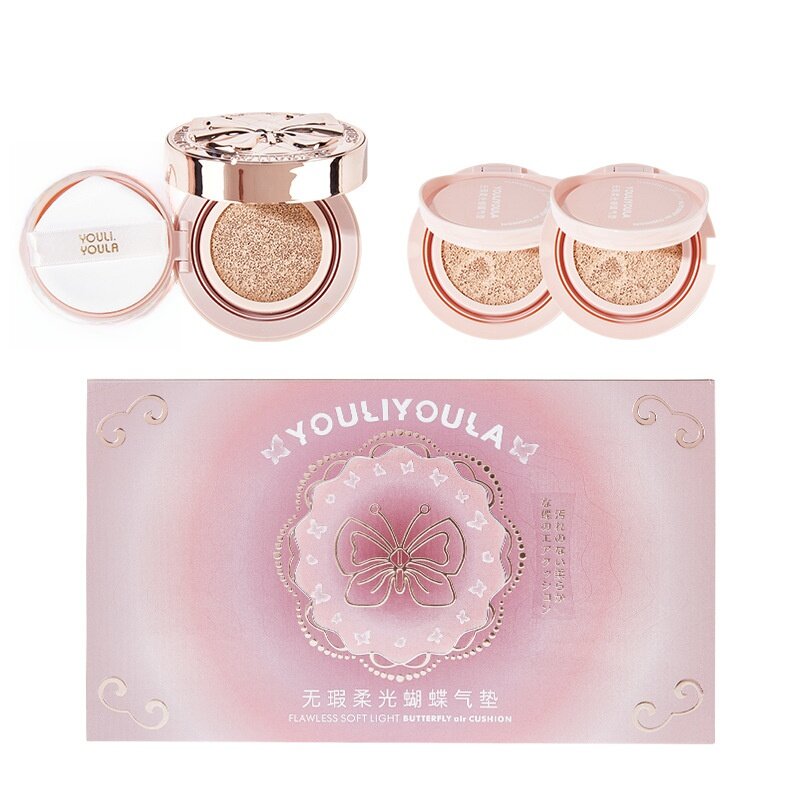 YOULIYOULAクッションファンデーション｜カバー力・BBクリーム・防水・軽やか・通気性・フィット感・メイク持続・粉浮きなし・崩れにくい|undefined