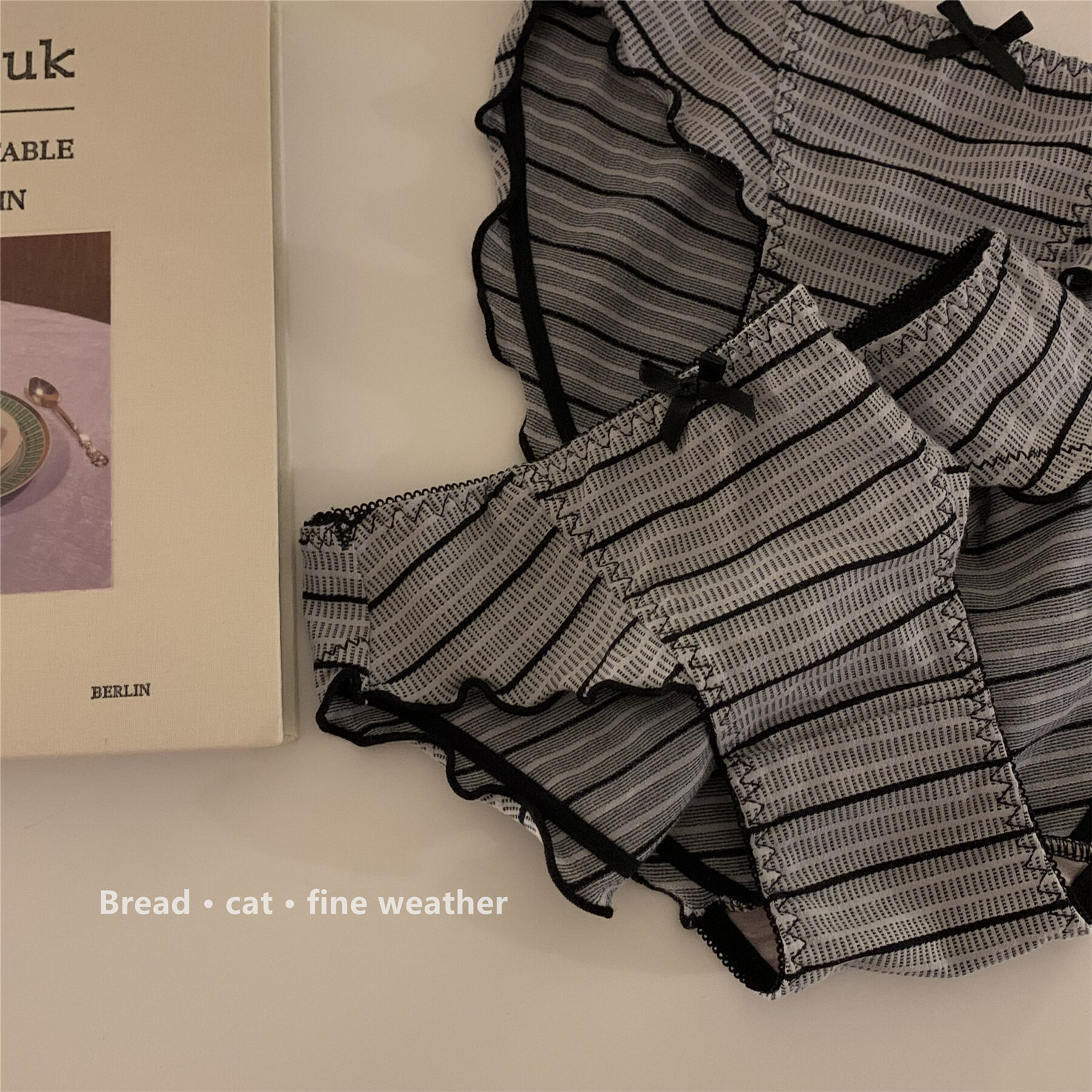 下着｜フリル・セクシー・ファッション・レディース・コットン・ローウエスト|undefined