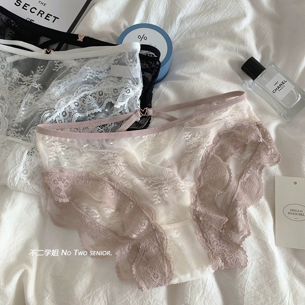 下着｜レース・セクシー・通気性・薄手・ファッション・レディース・抗菌・コットン|undefined