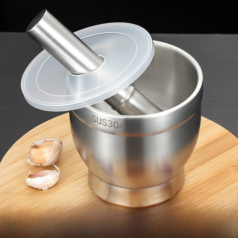 つぶし器｜304ステンレス鋼・手動・キッチン用・にんにく・すり鉢・家庭用・すりつぶし器・調理器具|undefined