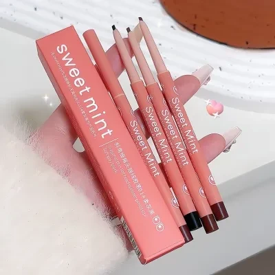 SWEET MINTアイライナー｜斜め角・細い・フラット・ウォータープルーフ・自然な仕上がり・発色良好・にじみにくい・スムーズ