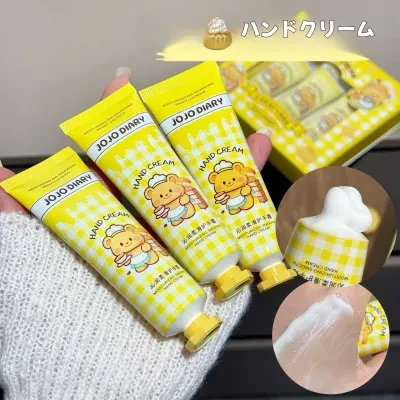JOJO DIARYハンドクリーム｜バタークマ・保湿・乾燥やひび割れを防ぐ・秋冬用・携帯用・潤い