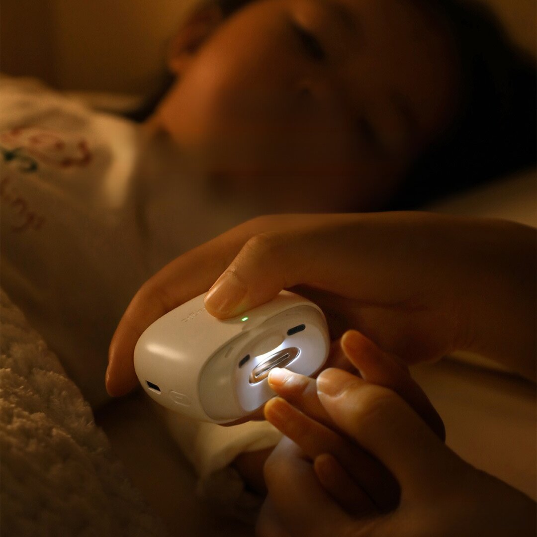 電動爪切り|赤外線センサー・充電式・全自動・爪やすり・簡単・安全・家庭用|undefined
