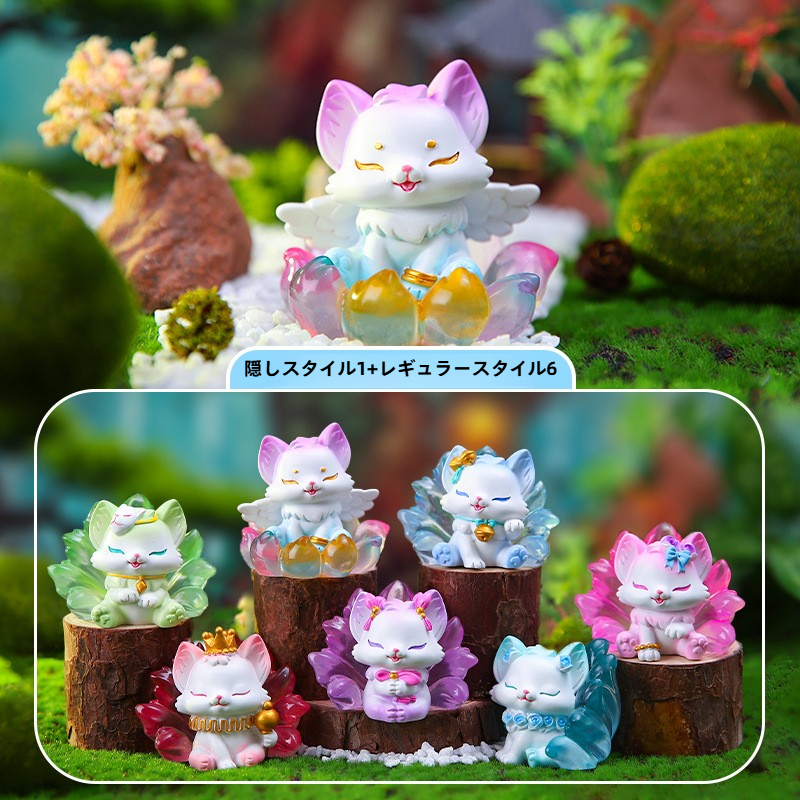 Liila's Zoo&Liila's Lucky-cat ぬいぐるみ２個ゼット LIILA'S ZOO Lucky Cat Series V2 Plush Blind Box