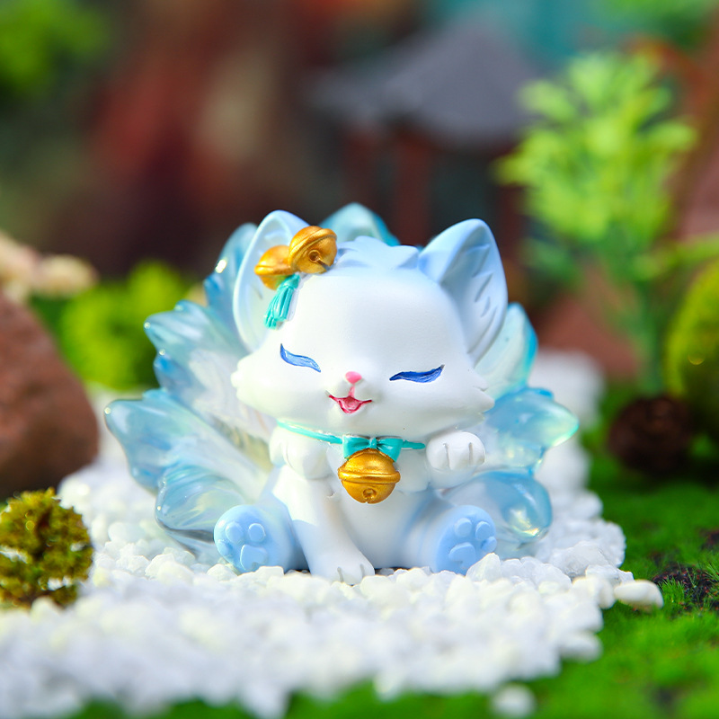 九尾の狐 ・ブラインドボックス・置き物｜神話風・レトロ