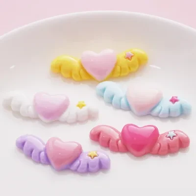 「10個入り」DIYパーツ｜レジン・かわいい・ハート・レジン・アクセサリー・手作り・ファッション