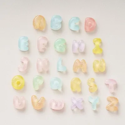 「50個入り」DIYパーツ｜レジン・かわいい・数字・レジン・アクセサリー・手作り・ファッション