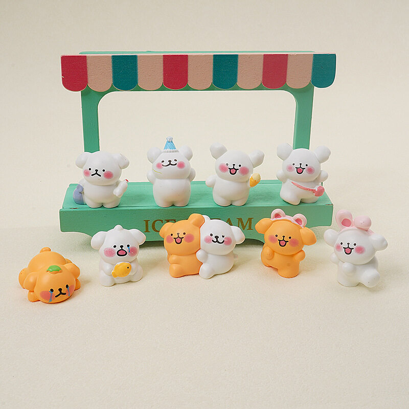 「5個入り」DIYパーツ｜レジン・かわいい・イヌ・レジン・アクセサリー・手作り・ファッション|undefined