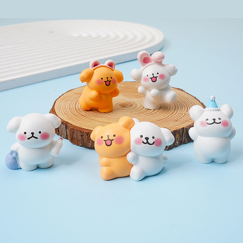 「5個入り」DIYパーツ｜レジン・かわいい・イヌ・レジン・アクセサリー・手作り・ファッション|undefined