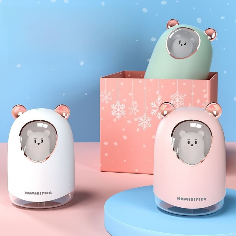 加湿器｜猫型・静音・小型・USB充電・卓上・大噴霧・ナイトライト・萌えグッズ・癒し|undefined