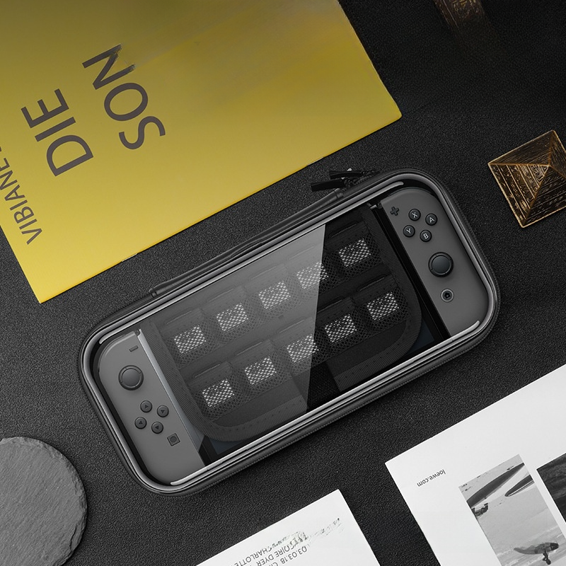 Switch収納ケース｜Switch OLED・収納ケース・保護カバー・透明・OLED対応・持ち運び便利・キズ防止・ゲームを楽しめる|undefined