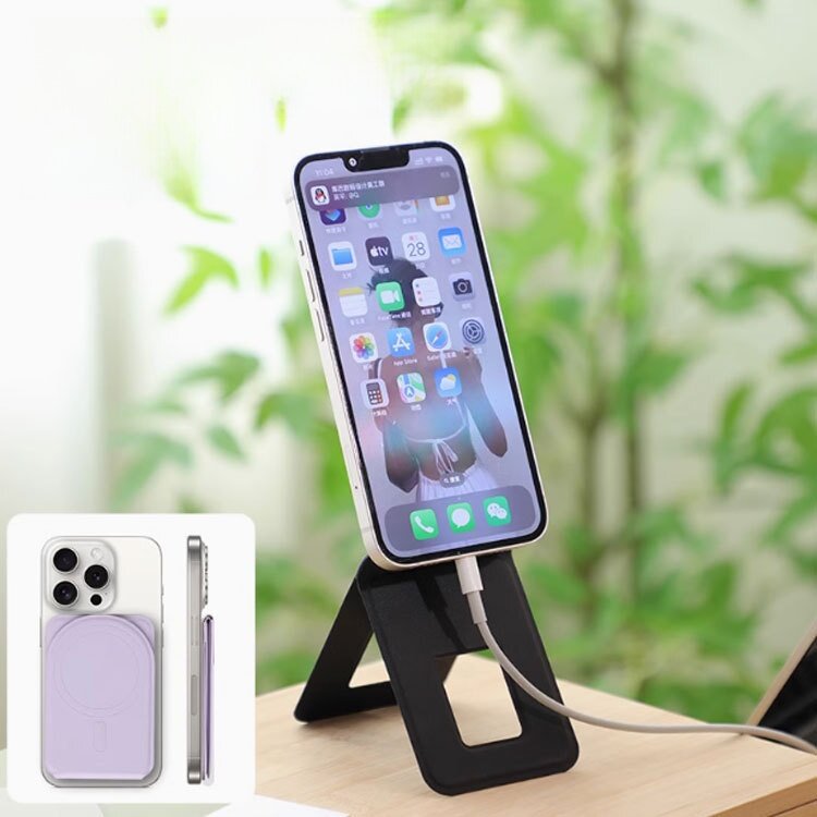 スマホスタンド｜磁気吸着・折りたたみ式・多機能・iPhone/ Galaxy対応・ MagSafe対応・三角スタンド・ 角度調整可能・マグネット|undefined