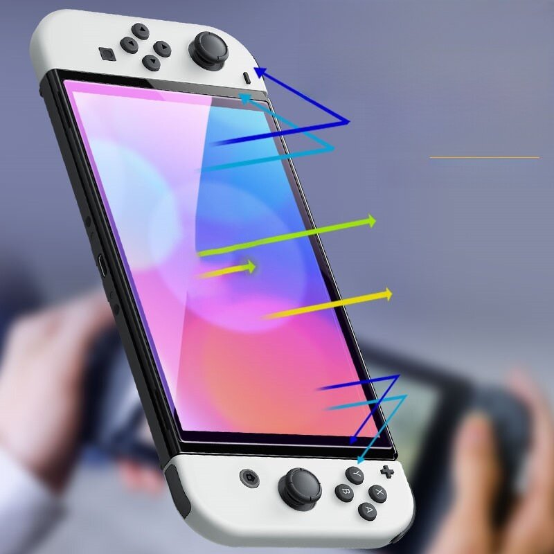 液晶保護フィルム|任天堂Switch OLED・画面保護・キズ防止・高透明・貼りやすい|undefined