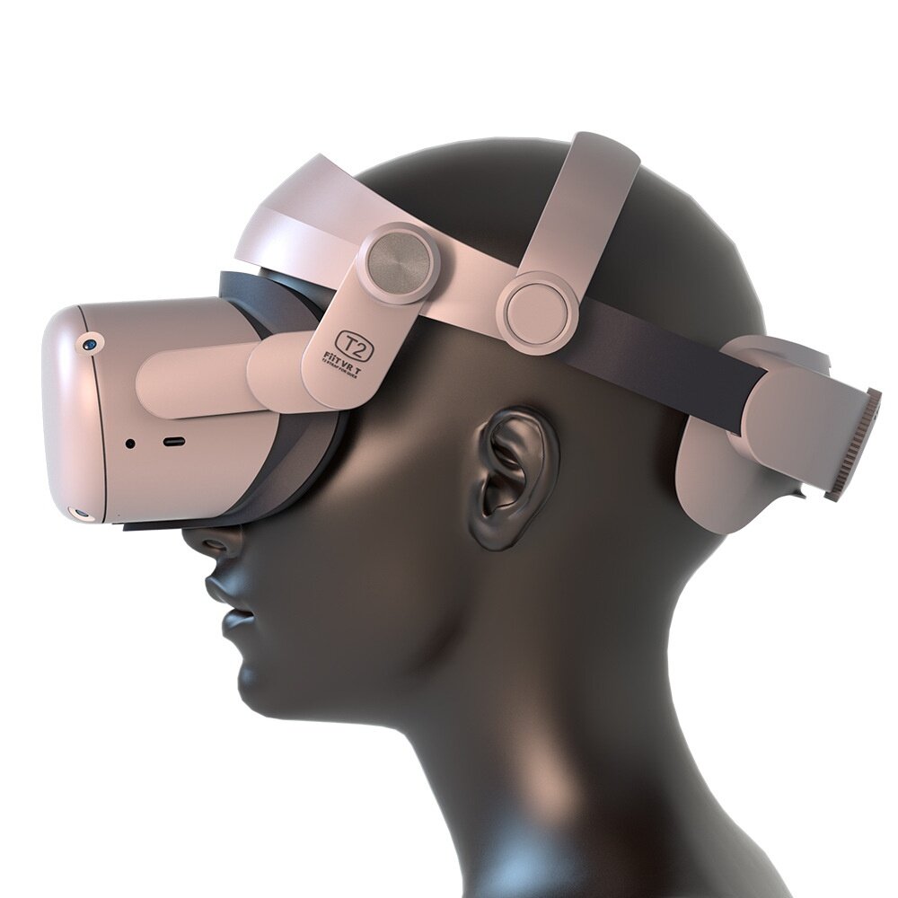VRヘッドセット|交換可能・調整可能・Oculus Quest 2対応・快適|undefined