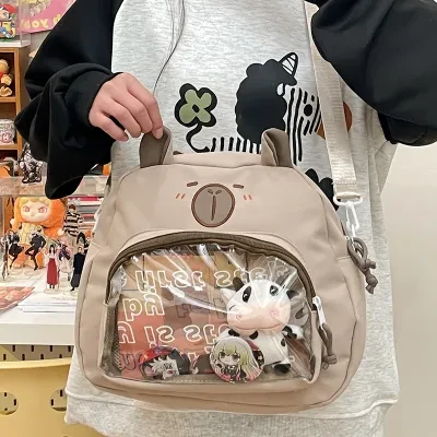 WOWオリジナル 斜め掛けバッグ｜ファッション・レディース・カジュアル・シンプル・痛バッグ・かわいい・カピバラ