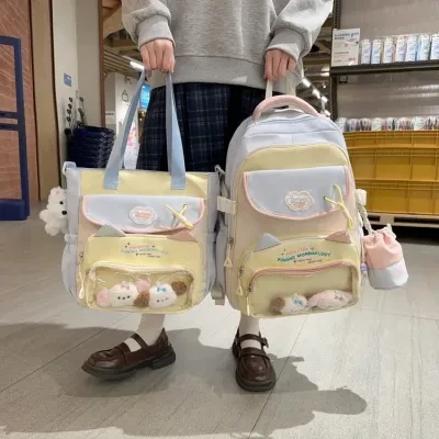 バッグ｜ファッション・レディース・カジュアル・シンプル・かわいい・大容量・痛バッグ・デコレーション