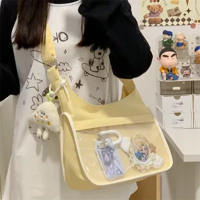 WOWオリジナル 斜めがけバッグ｜ファッション・レディース・クリアバッグ・カジュアル・通勤・スクール風・かわいい