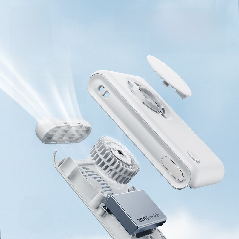 扇風機｜USB充電式・携帯扇風機・ハンズフリー・大風量・クリップ式・首掛け扇風機・腰掛け扇風機・アウトドア・便利|undefined