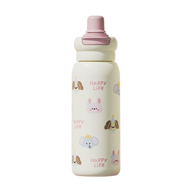 水筒・620ml・保温保冷・大容量・ストロー付き・車載可能・おしゃれ・かわいい・女子・持ち運び便利|undefined